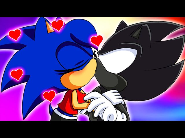 SONICA & SHADINA KISSED SONIC & SHADOW!! - [Sonic Comic Dub