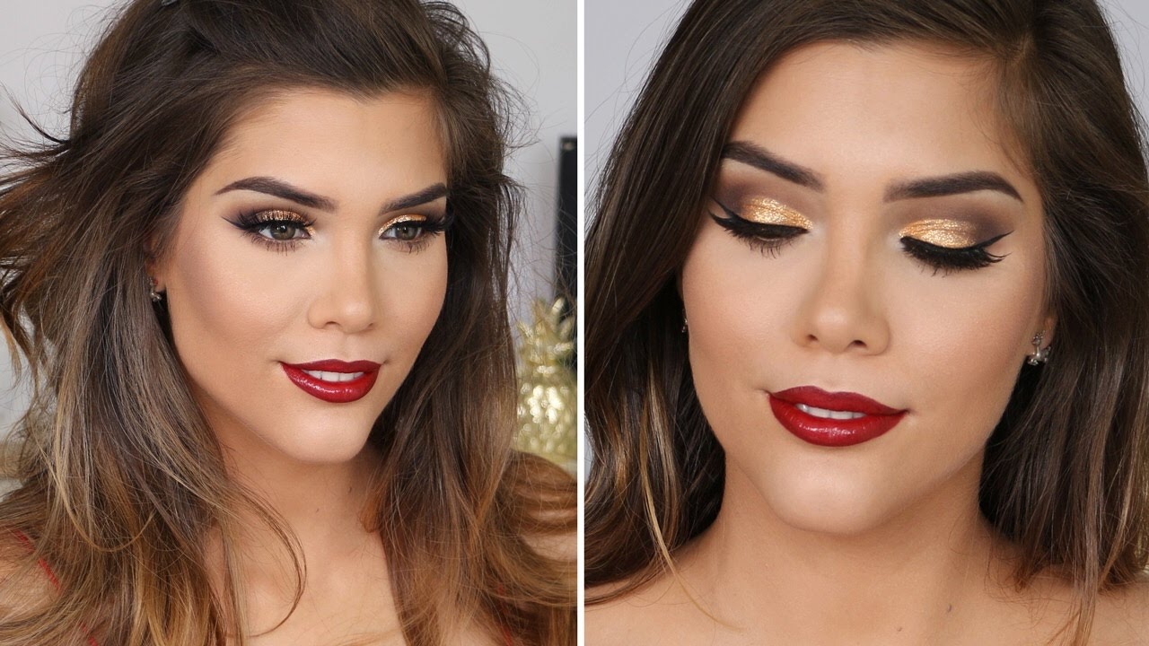 Festive Christmas Party Makeup Tutorial