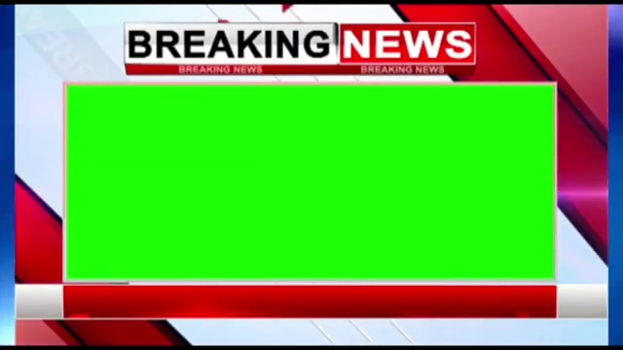 BREAKING NEWS GREEN SCREEN |Breaking news green animation | news green  screen - YouTube