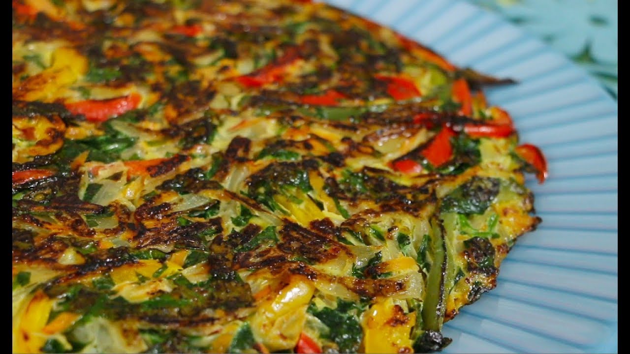 TORTILLA DE VERDURAS / MANOS A LA OBRA