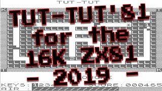 トイガン stveve Tut-Tut'81 from David Stephenson for the 16K ZX81 (2019