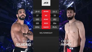 Элиас Сильверио vs. Черси Дудаев | Elias Silverio vs. Chersi Dudaev | ACA 165 - St. Petersburg