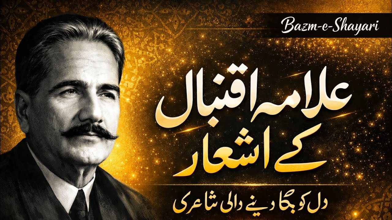 Allama Iqbal ke ashar||Dil ko Bhar Dene wali shayari