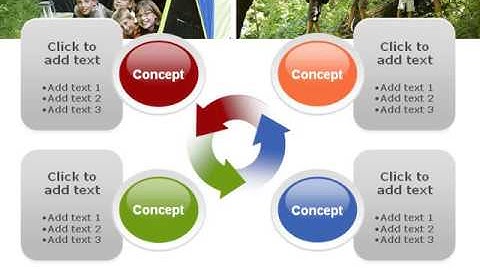 Summer Camp Fun PowerPoint Template