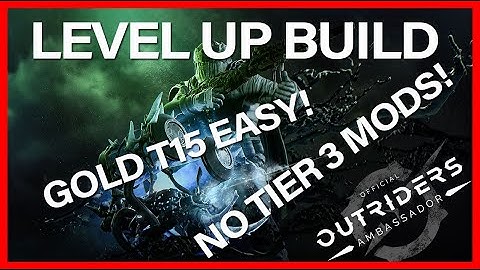 LEVEL UP BUILD! NO TIER 3 MODS! EASY T15 GOLD TO HELP YOU GET TIER 3 MODS!