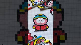 Cartman Pixel Art ✨ #art #pixelartideas #cartman  #pixelart #pixel #southpark #shorts