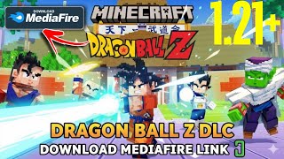 DRAGON BALL Z DLC DOWNLOAD MEDIAFIRE LINK || MCPE/BEDROCK 🔗🤯😱 #viral #video screenshot 2