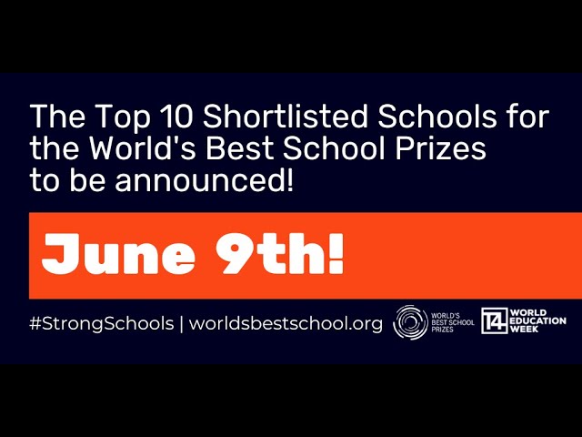 Top 10 Shortlisted Schools for the Inaugural World's School - YouTube