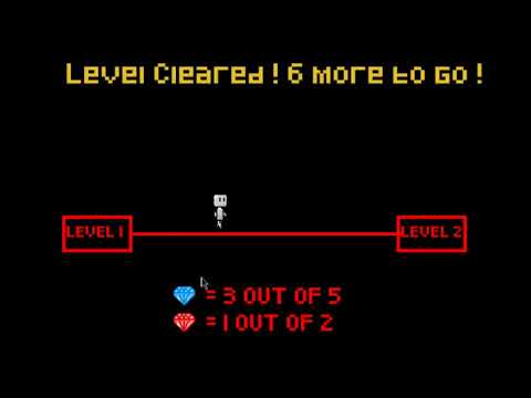  Java 2D platformer game Diamond Hunt (Levels 1 and 2)