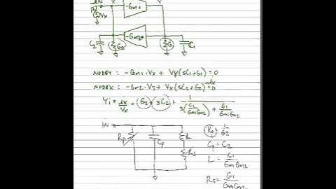 ECE 3110 - Lecture 23 - Part 3 - Gyrator-C