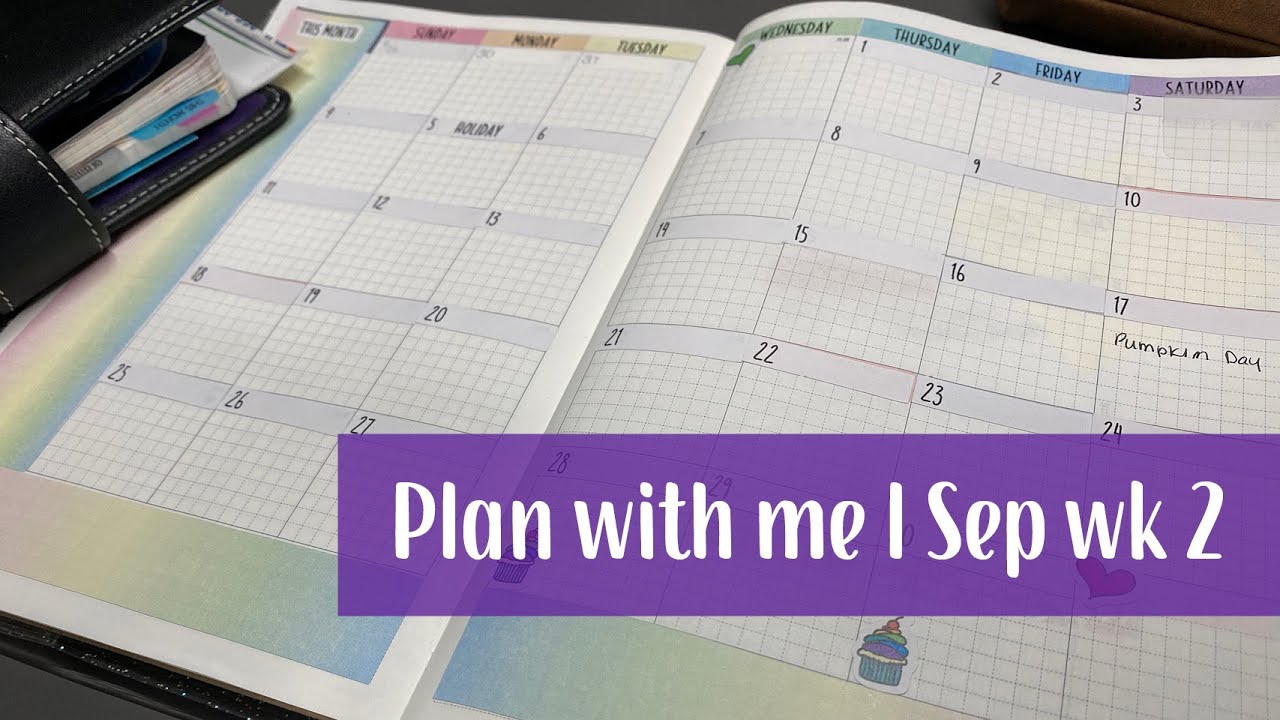 Changing my hobonichi cousin months to a Sunday start | Plan with me | Testing new stickers