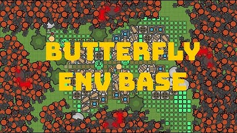 All Gold Env Base || Butterfly Env Base || ZOMBs.io