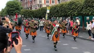 FESSEF Parade Dublin SA Army Pipes and Drums 2 1 Sep 18