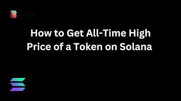 How to Get All-Time High Price of a Token on Solana ( Raydium, Pumpfun etc)