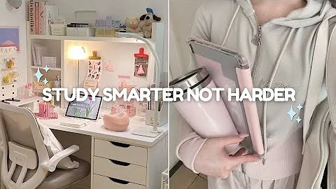 How to Study Smarter Not Harder⏰📚