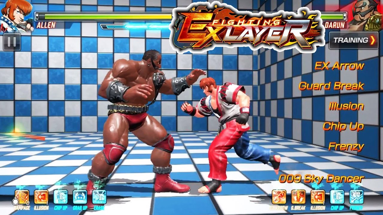 Fighting Ex Layer on Mobile (iOS Android) let's play แปลว่า