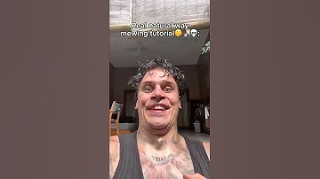 Real natural way mewing tutorial🤫🧏🏻‍♂️💀#real #natural #mewing #tutorial #shelove