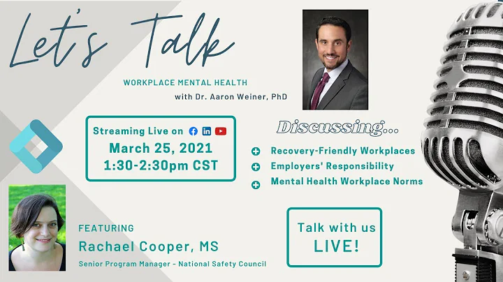 Lets Talk Workplace Mental Health with Rachael Coo...