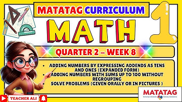 GRADE 1 MATH 1 QUARTER 2 WEEK 8