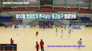 4K_제50회 협회장기 전국남녀 중고농구 영광대회 10일차_영광스포티움 국민체육센터