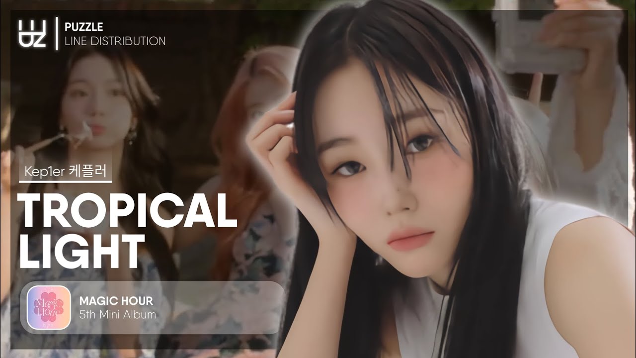 Line Distribution | Kep1er (Yujin, Xiaoting, Youngeun, Yeseo) — 'Tropical Light'