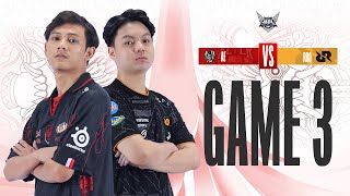 ALTER EGO ESPORTS vs RRQ | Regular Season WEEK 5 DAY 2 | GAME 3 | #MPLIDS12