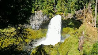 BEAUTIFUL WATERFALLS OF WILLAMETTE NATIONAL PARK, OREGON