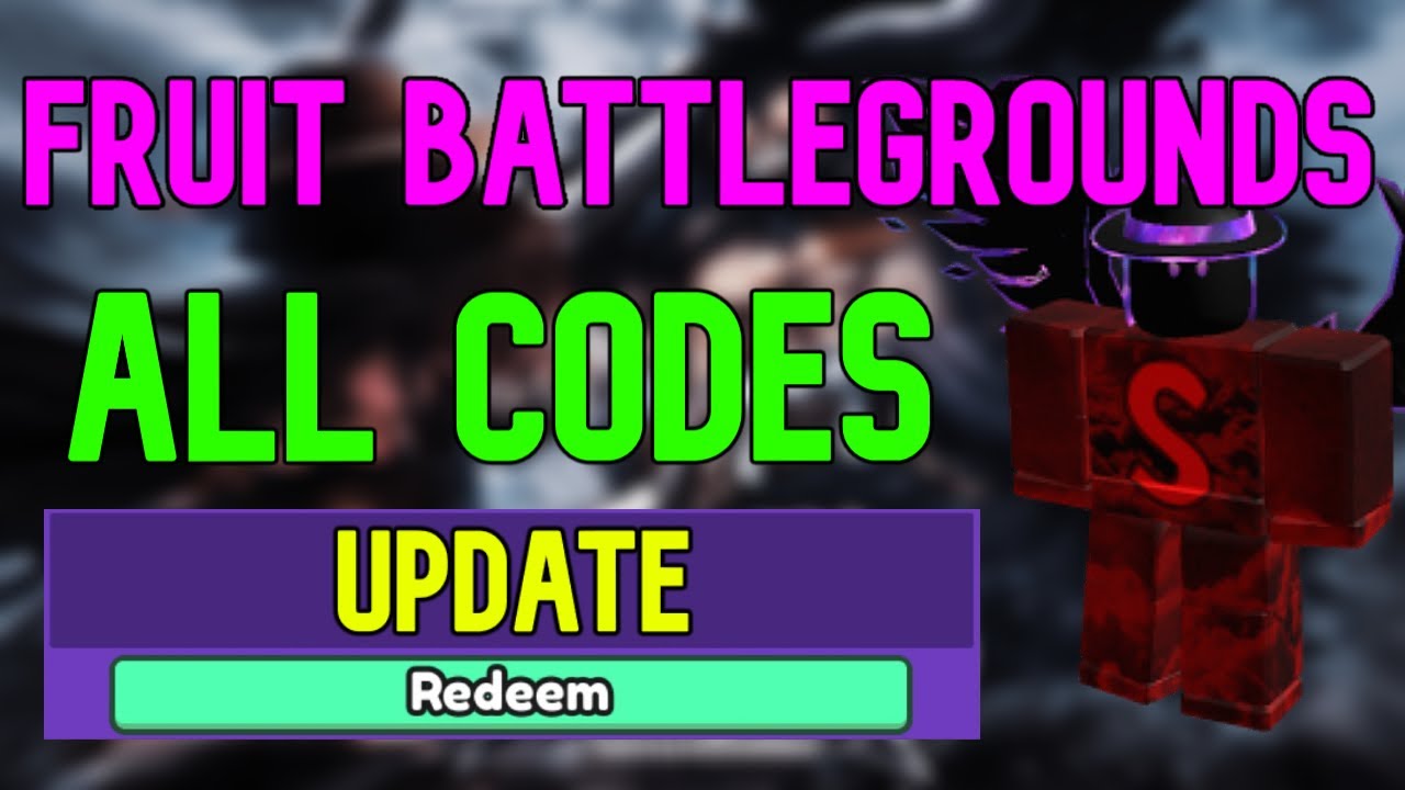 ALL Fruit Battlegrounds CODES  Roblox Fruit Battlegrounds Codes Not  Expired (August 2023) 