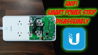 UniFi smart power strip unboxing setup and disassembly