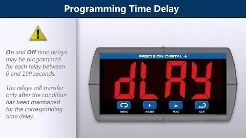 Trident Programming Series - Programming The Time Delay