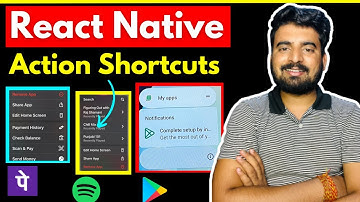 React Native App Action Shortcuts 🔥 | Engineer Codewala