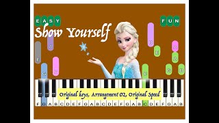Show Yourself / Frozen 2 in original keys, Arr. 02, original speed, Sheet music, Online Lessons
