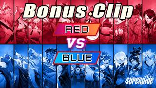 LAST DAY OF SUPERVIVE - Blue Vs Red Event | Bonus Clip | Reminiscing Series
