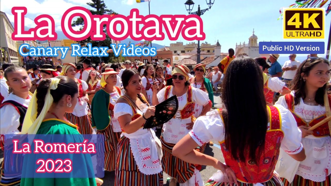 TENERIFE 🏝️ La Orotava - La Romería 18 June 2023 Teneriffa Kanarische Inseln Canarias