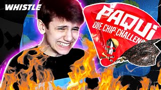 16-Year-Old Sceptic NO BUILD Fortnite Challenge  | Win Or Eat The World's HOTTEST Chip!