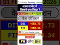 01 FEB 2026 | आज की Cash Index पोज़िशन | Stock Future #marketanalysis #fiidiidata #nifty