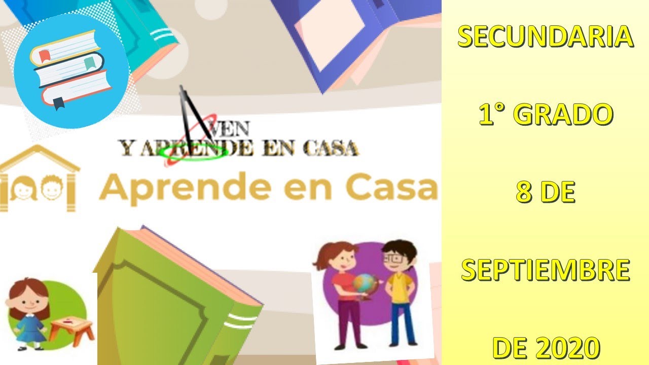 Aprende En Casa 1 De Secundaria