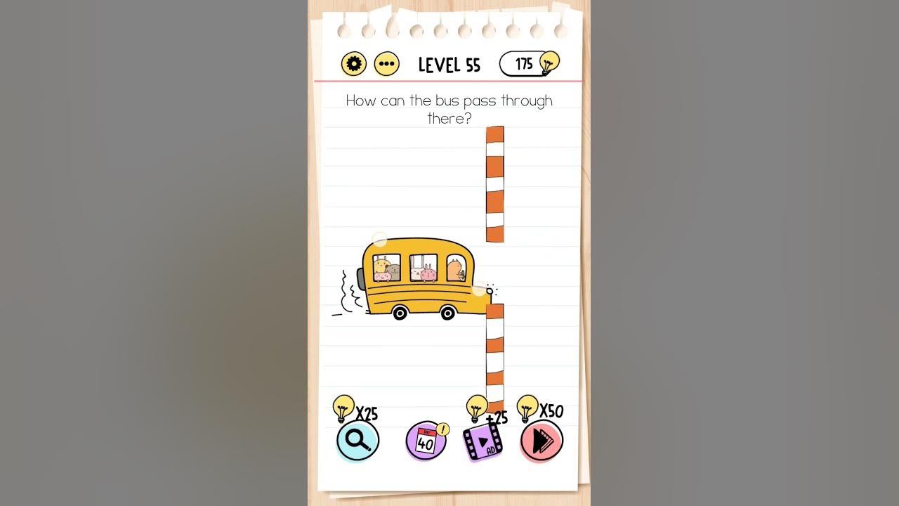 level-55-brain-test-how-can-the-bus-pass-through-there-youtube