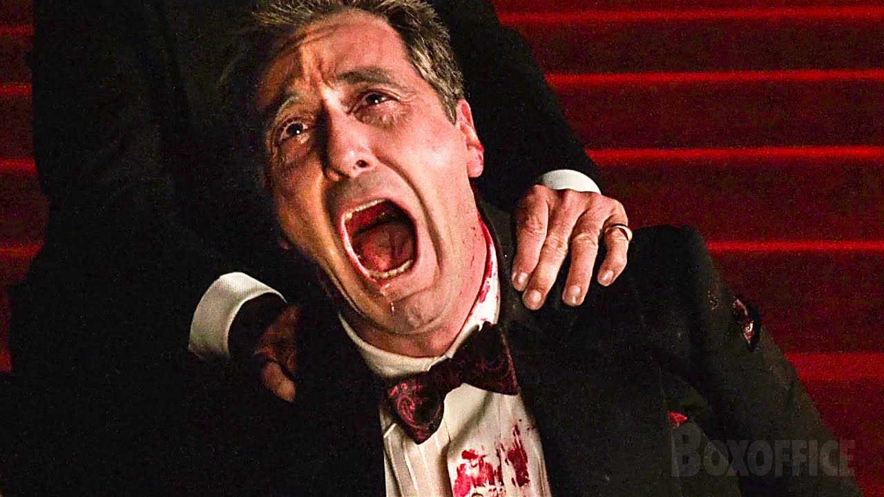 A melhor atuação de Al Pacino em O Poderoso Chefão Parte 3 🌀 4K