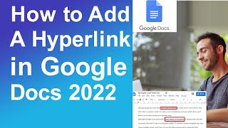 How to Add a Hyperlink in Google Docs