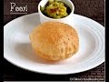 Poori recipehow to make puffy  soft pooripuri