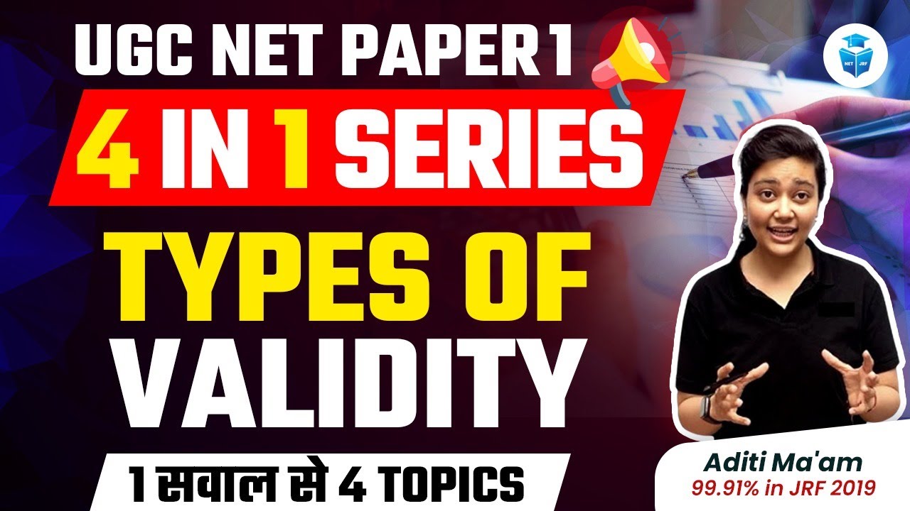 UGC NET December 2023 | Paper 1 Research Aptitude by Aditi Mam | Types ...