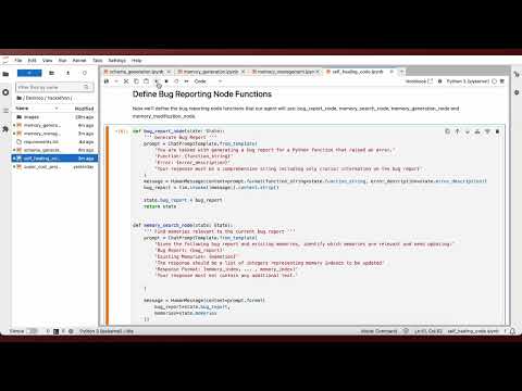 Self-Healing Code Agent: Auto-Fix Bugs with LangGraph + ChromaDB