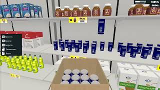 Supermarket Simulator. Забиваю склад. Часть 9