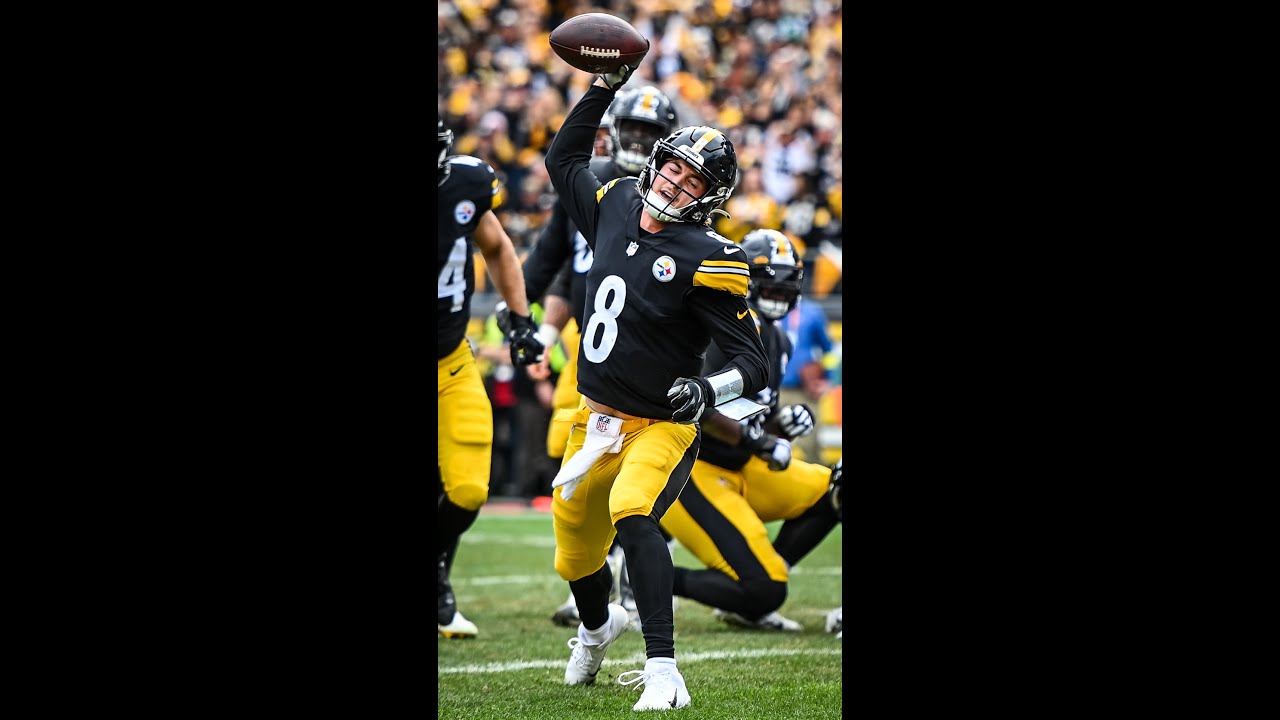 HIGHLIGHT Kenny Pickett rushes for first career touchdown NYJvsPIT