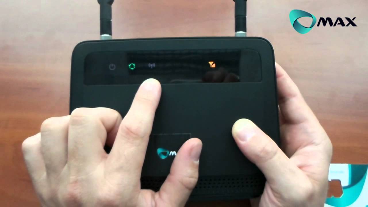 Представяне на 4G LTE WiFi рутер на Макс - YouTube