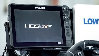 Initial Setup  of the Lowrance HDS Live 12inch