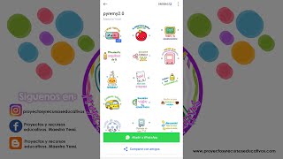 Stickers Didácticos 2.0. Opción con app Sticker.ly Stickers Didácticos 2.0. Opción con app Sticker.ly