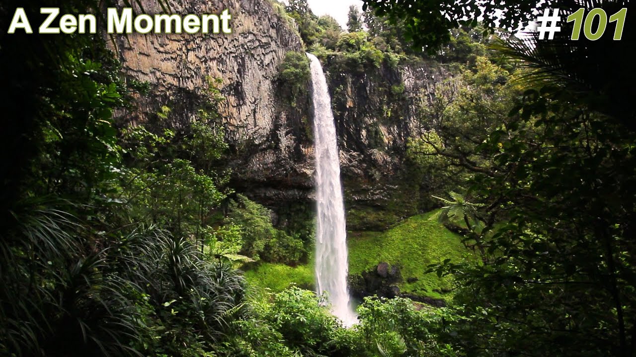 4 hours at Bridal Veil Falls | relaxing video