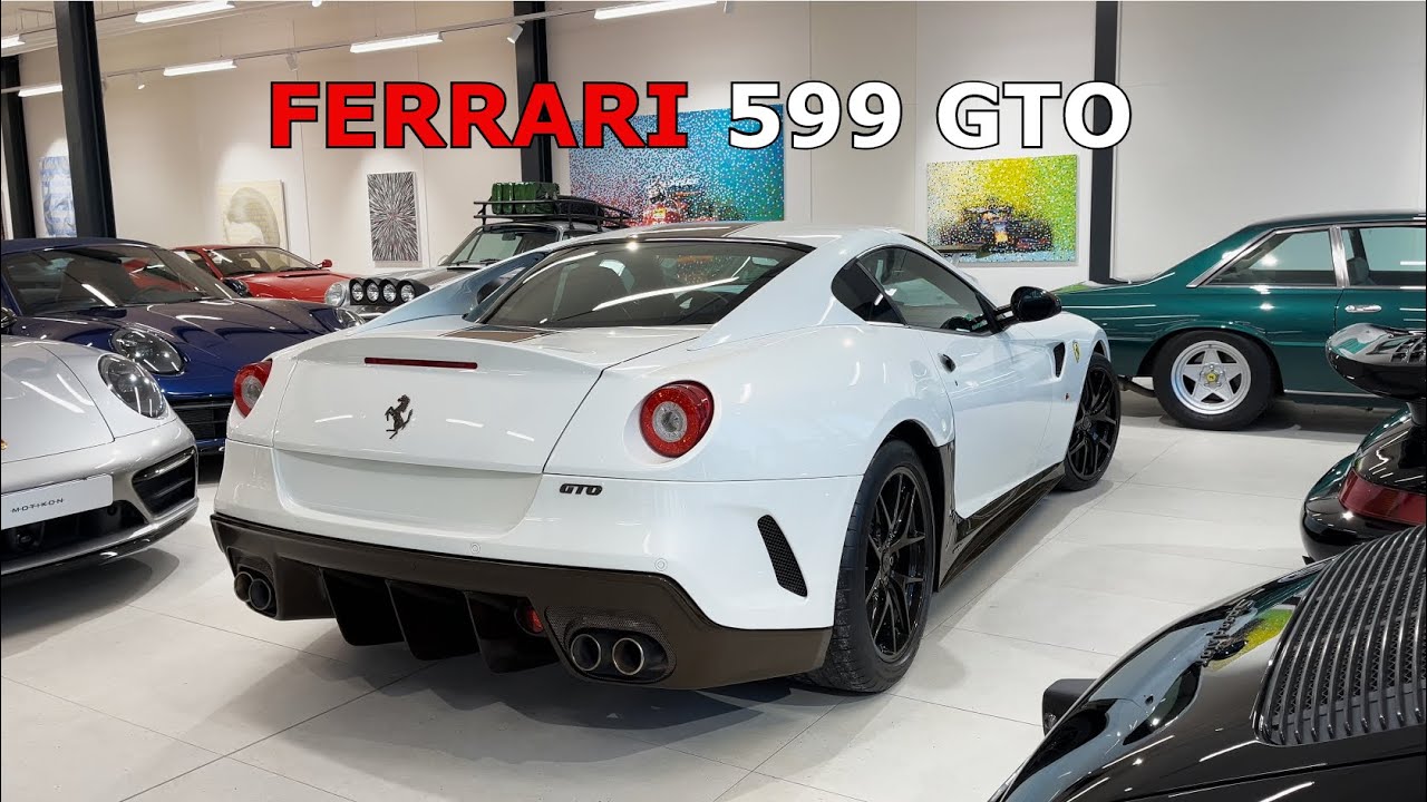 $900.000 Ferrari 599 GTO Zanasi Edizione - YouTube